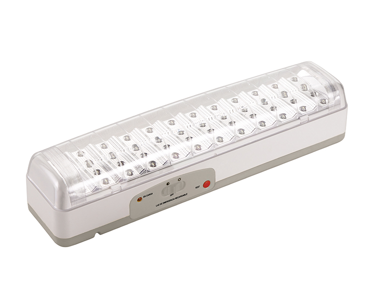 238L 30 흰색 LED 충전식 비상광