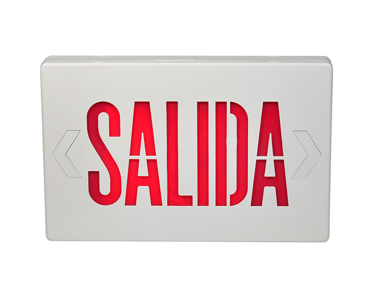 jee2rwe-sa 6 인치 culus는 Salida 출구 표지판을 승인했습니다