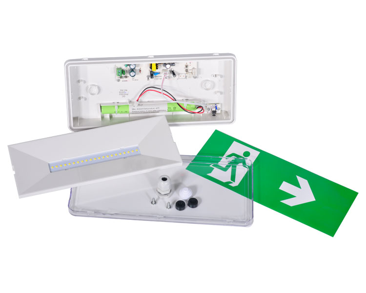 LE515-21 투명한 폴리 카보네이트 디퓨저 21LED 방수 광장