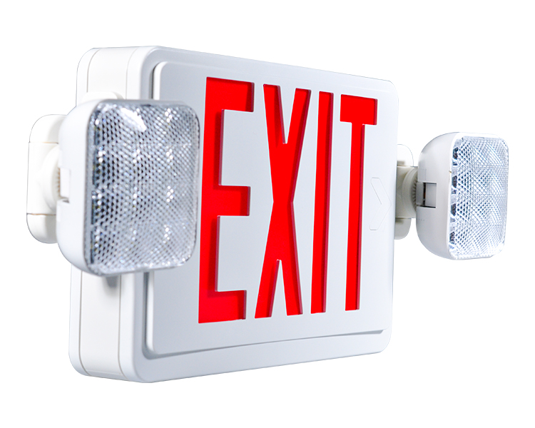 LED 헤드가있는 JLEC2BCW-BI-COLOR LED 콤보 비상 종료 사인