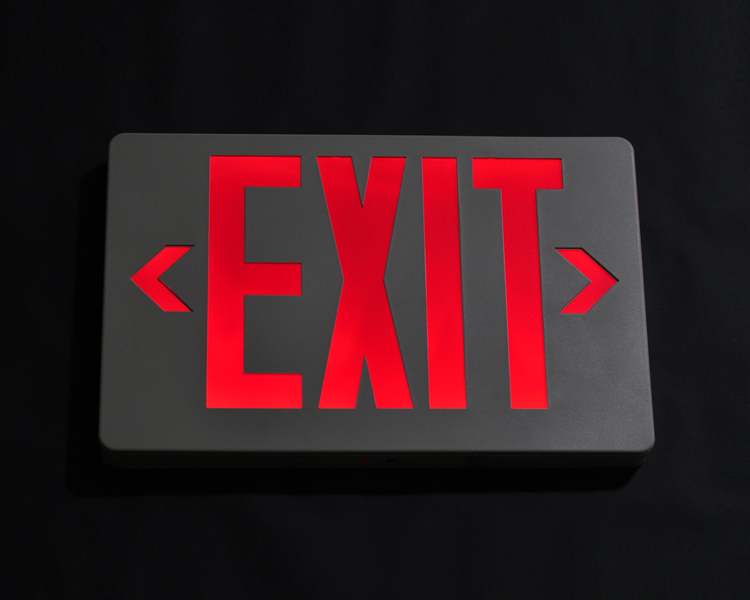 JLEED2RWEM-NEW NEW SLIM RED LED EXIT 부호