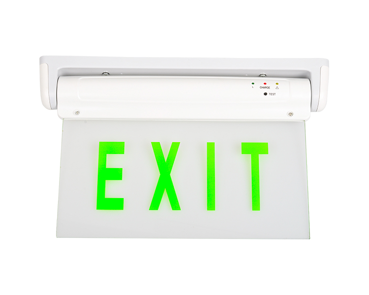 LE2912-5 또는 10 녹색 LED 비상 출구 부호