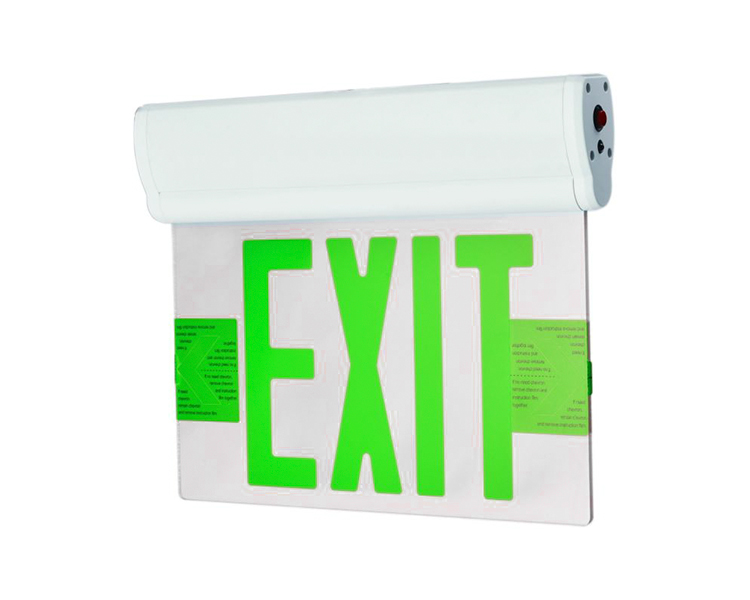 jelcex2gm-double face silver mylar LED 출구 사인